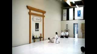 My Daughter Lillie`s Aikido 4th Kyu Test at Hidden Valley Aikikai in San Marcos CA. 8/25/12