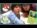 TOY HUNT Ryan ToysReview and First Time opening Pokemon Cards Game