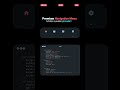 Pro CSS Nav Bar | Animated Effect 🔥 | mzcode01 #webdesign #cssmenubar #cssanimation #coding