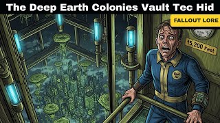The Deep Earth Colonies Vault Tec Hid Below Vaults | Fallout Lore