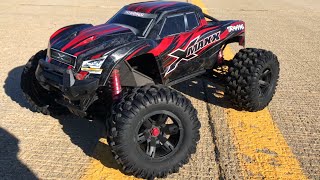 How FAST Is a STOCK TRAXXAS XMAXX Running 8S LIPO??....Well KINDA STOCK...