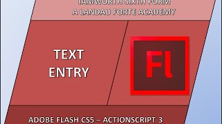 Flash Text Entry Tutorial
