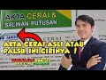 Ciri-Ciri Akta Cerai Asli, Yang Mau Ngurus Akta Cerai Wajib Tau Ini !