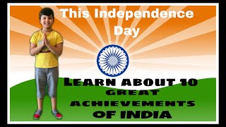 || Facts about India||Great Achievements of India||India facts|Amazing facts India||Siddh the Kid