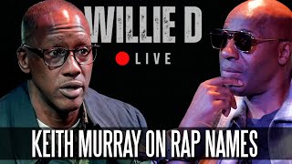 Why Keith Murray Doesn't Have A "Rap Name"