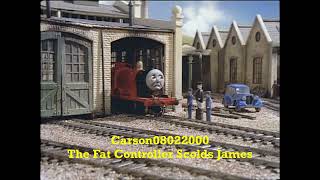 Carson0802000 - The Fat Controller Scolds James