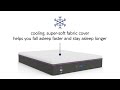 features unveiled sleep cool all night with vibe luxury plush series mattresses