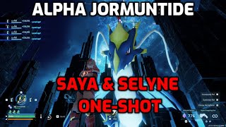 Palworld: ALPHA Jormuntide VS Saya \u0026 Selyne | ONE SHOT! | Default Damage