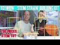 STEM Straw Building Construction Toy Kit | Yo!Wow Toys | Best Toys for Kids