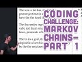 Coding Challenge #42: Markov Chains - Part 1