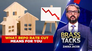 RBI Repo Rate Cut | Rbi Cuts Repo Rate By 25 Basis Points To 6.25% | Brass Tacks With Zakka Jacob