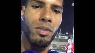 Javier Culson envía mensaje a los Puertorriqueños antes de la carrera