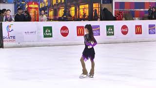 Freestyle 7, Vanessa Guenther, Skate Bangkok December 2024 Open FS Gold..