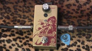 Walrus Audio CONTRABAND one knob fuzz of love demoed with Telecaster