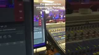 Live streaming to Facebook and YouTube #ProPresenter