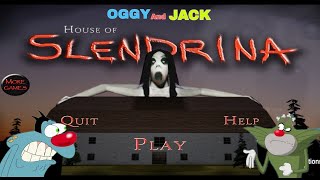 House Of Slendrina Horror Game Hindi Funny Oggy and Jack Voice Funny Pummy Gaming