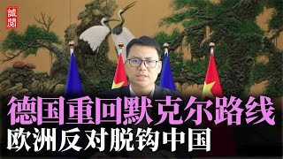 德国重回默克尔路线，欧洲反对脱钩中国，美国自私引欧洲反弹