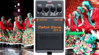 VOX Cooltron CT-01DS Bulldog Distortion vs BOSS MT-2 Metal Zone Comparison by Mister Lido