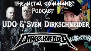 Udo Dirkschneider \u0026 Sven talk about the difficulties of touring and Udo gives advice to young bands.