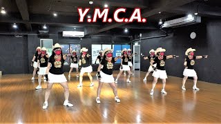 Y.M.C.A.│Line Dance Demo \u0026 Walk Through│4K