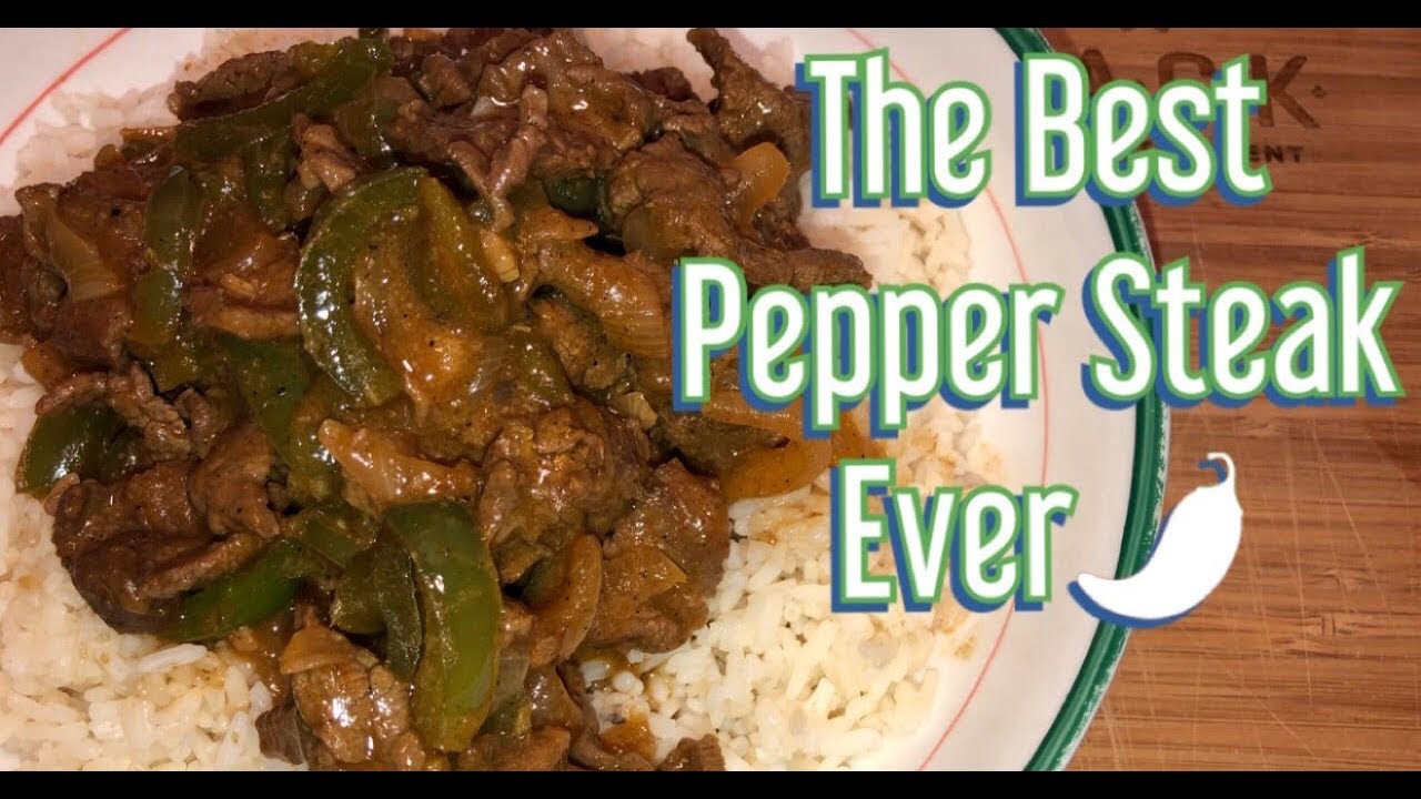 Quick Easy Pepper Steak By Chef Bae - YouTube