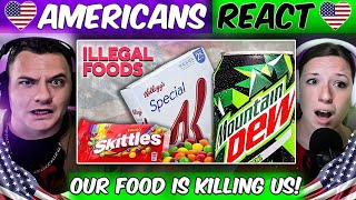 American Foods That Are Banned In Other Countries - AMERICANS REACT