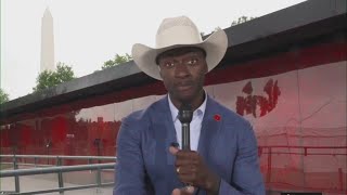 RG3 highlights Poppy Wall of Honor on National Mall