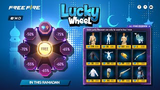 Ramadan Lucky Wheel Discount Event 💥| Cobra Legendary bundle Return Free Fire | Free Fire New Event