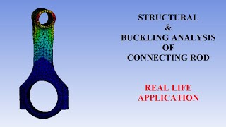 Eigenvalue Buckling | How to do Linear Buckling Analysis I Connecting Rod | ANSYS Workbench