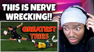 AMERICAN REACTS To The GREATEST Rugby Tries *INSANE*