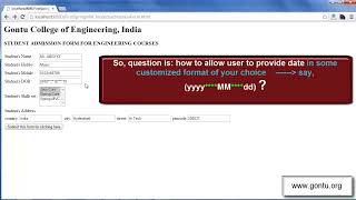 Spring MVC Tutorials 15 @InitBinder annotation, WebDataBinder, CustomDateEditor concept