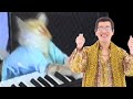 biggest internet duet of all time pen pinneapple apple pen ppap feat. keyboard cat