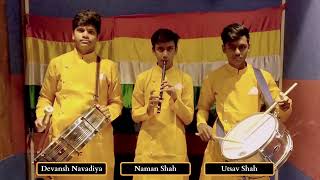 Navkar Maha Mantra Played on Flute \u0026 Side Drum | Jain Band