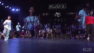 EVION MANTIS vs XI JIAQI 席嘉琪 | HIPHOP TOP 8 | KOD11