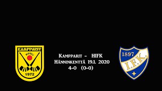 Ottelukooste Kampparit - HIFK 19.01.2020