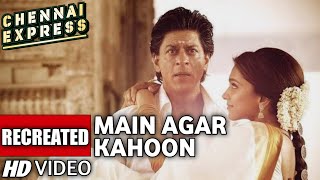 Shahrukh Khan | Deepika Padukone | MAIN AGAR KAHOON FULL VIDEO SONG| Sonu Nigam, Shreya Ghoshal