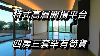 逸瓏7座高層A室【1865呎四房三套】