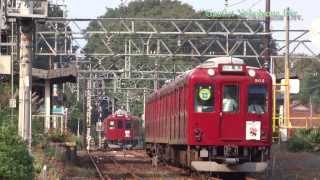 養老鉄道　養老　600系620系列車交換