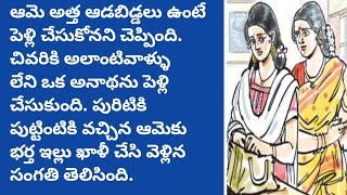 వరుడు కావలెను(అమ్మ, అక్కాచెల్లెళ్లు ఉండరాదు )/telugu audio book/@telugu story world