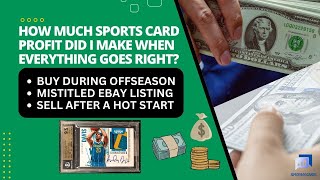 Your potential profit when you buy \u0026 sell sports cards at the right times!