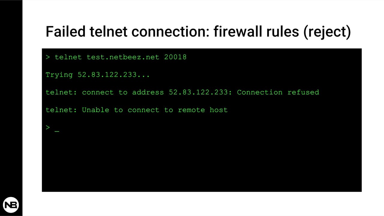 How To Test TCP Connectivity With Telnet - YouTube