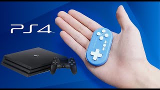 Q36 PS4接続動画　COWBOX　ミニコントローラーQ36　iphone/ipad/Android/switch/PC　ジャイロセンサー　Joy-con機能　アプリgamepadspace対応