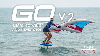 NEW FreeWing GO v2 — Learning to Wingfoil / Wingsurf Has Never Been Easier