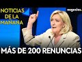 NOTICIAS DE LA MAÑANA | Más de 200 candidatos renuncian en Francia; nueva ayuda para Ucrania; China