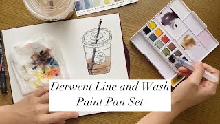 Art Supply Feature: Derwent Line and Wash Paint Pan Set