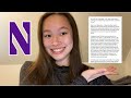 Reading my “Why Northwestern” Transfer Essay | College Transfer Essay Advice