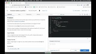 Codechef - Practice Makes Us Perfect Problem - C++ Language