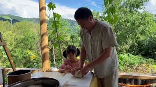 山中无事，做点美食。#山居生活 #人间烟火【一亮的茶山生活】