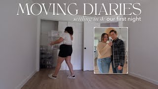 MOVING INTO MY NEW HOUSE | settling in & our first night