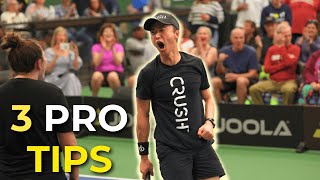 3 Tips to Play Your Best Pickleball in Tournaments